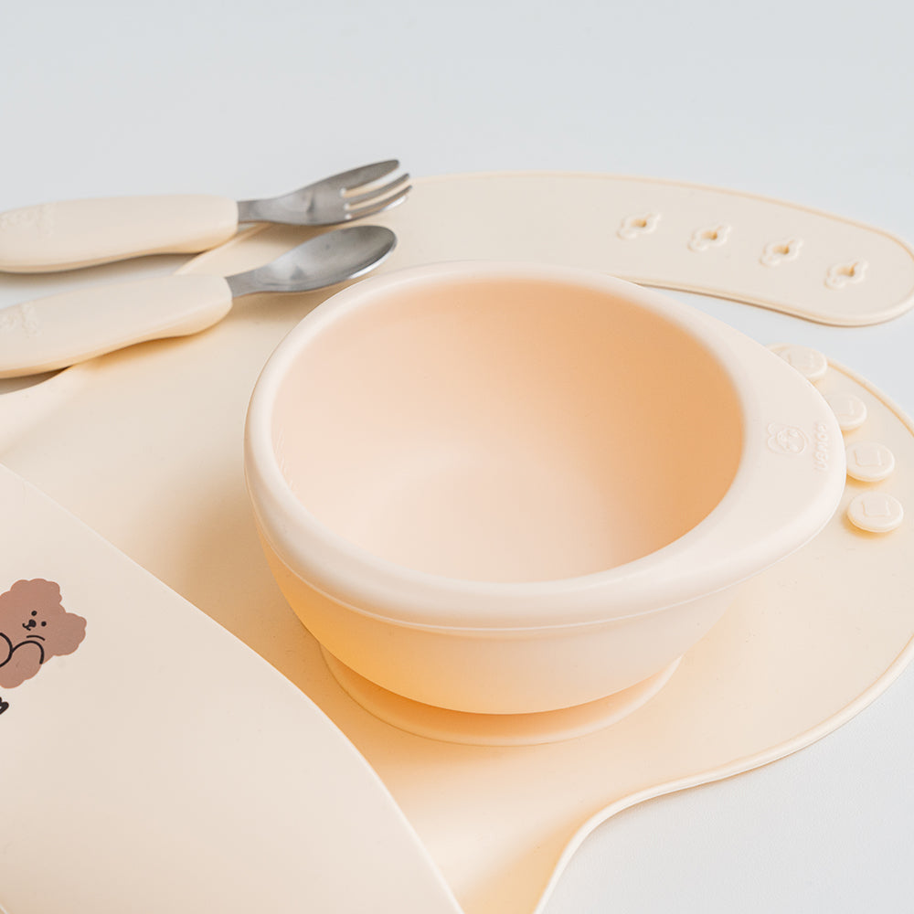 UBMOM Silicone Stay-Put Feeding Bowl 200ml