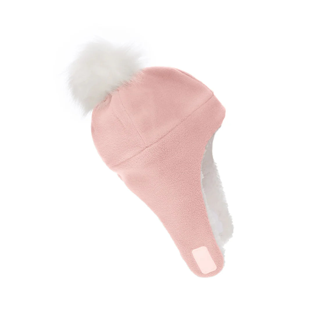Stonz Fleece Hat (haze pink)