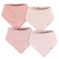 Just Born 4-Pack Muslin Bandana Bibs
