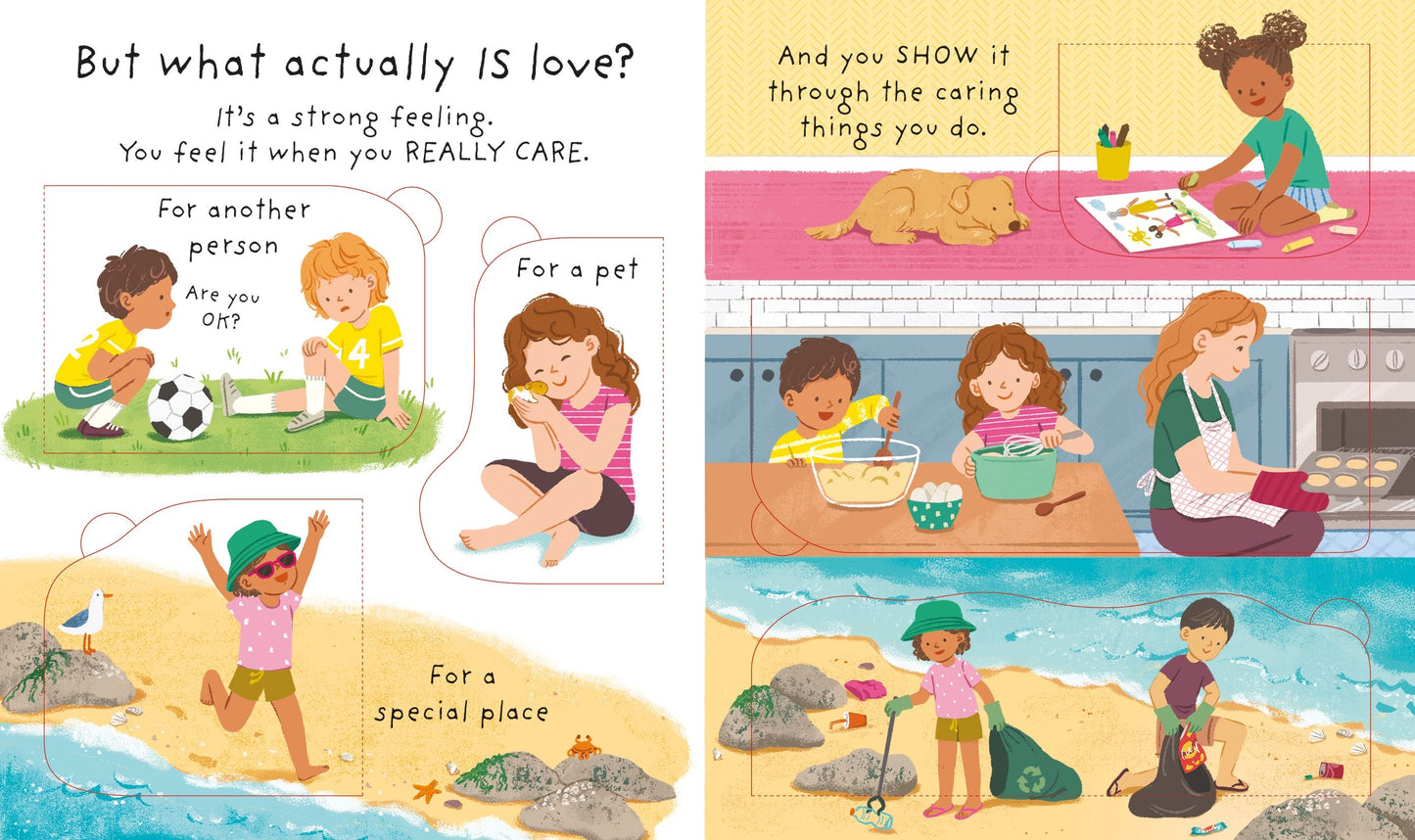 USBORNE Lift-the-Flap Very First Questions and Answers: What is Love