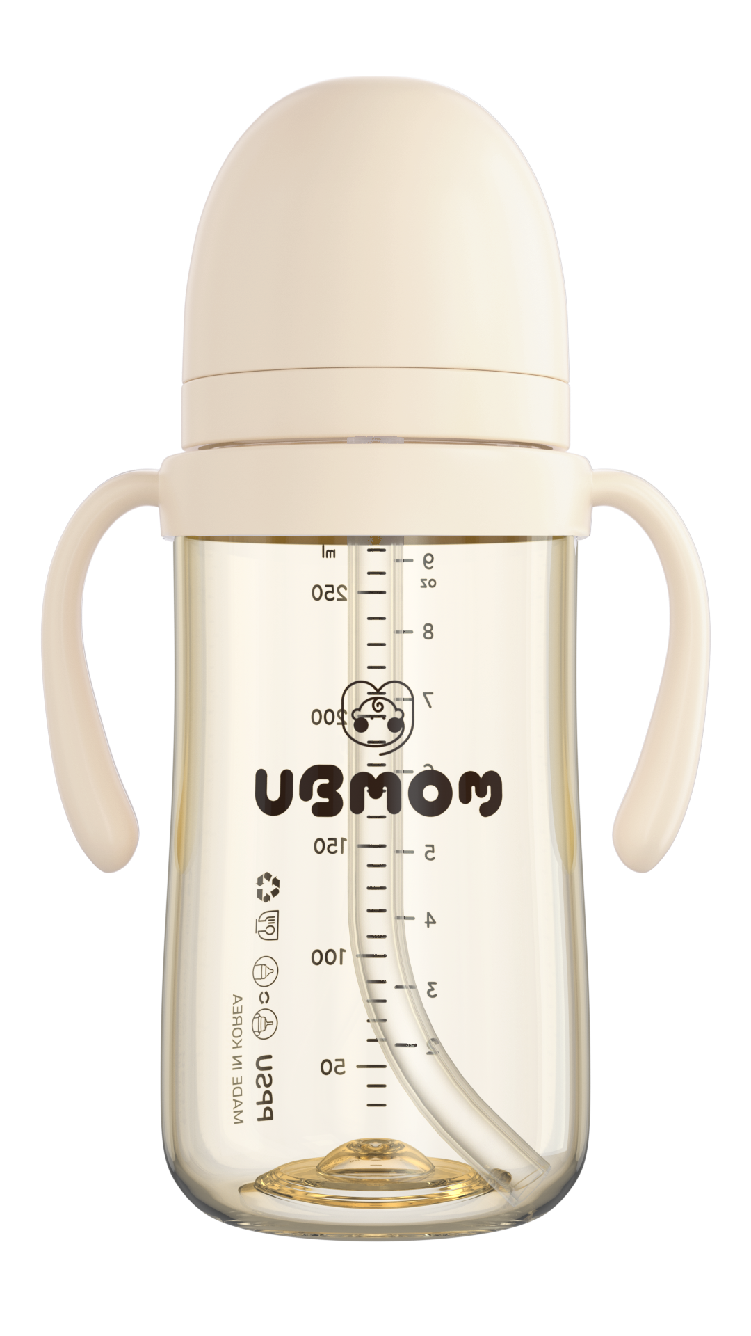 UBMOM Signature PPSU Straw Cup 280ml