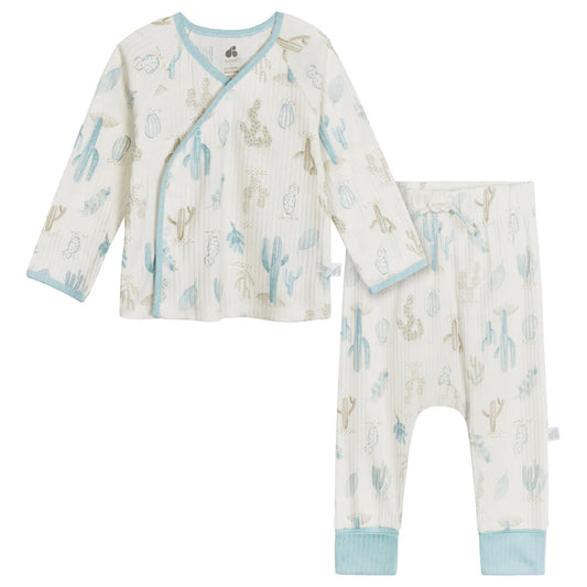 Just Born 2 Piece Shirt + Pant - Take Me Home Set (3-6M)
