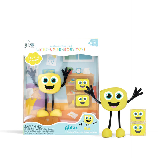 Glo Pals - Alex - Light-up Sensory Toy