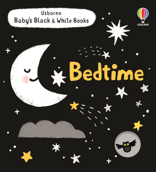 USBORNE Baby's Black and White Books: Bedtime (Mary Cartwright)