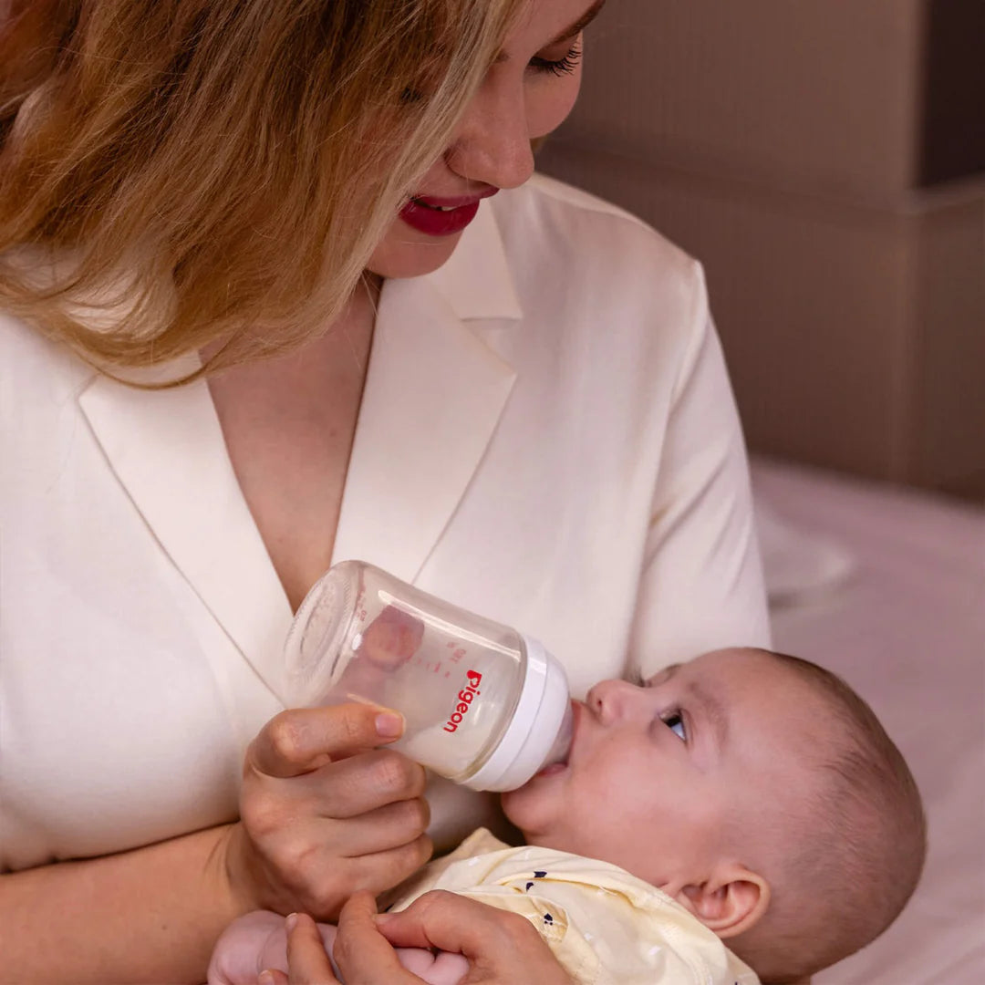 Glass Bottle 5oz with SS Nipple (0M+)