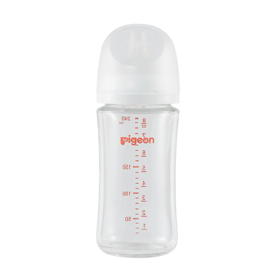 Glass Bottle 8oz with M Nipple (3M+)