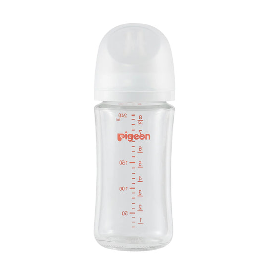 Glass Bottle 8oz with M Nipple (3M+)