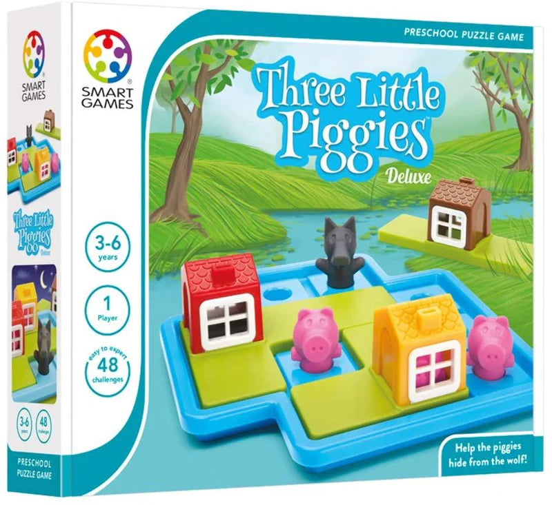 Smart Games Three Little Piggies Deluxe (Age 3-6)