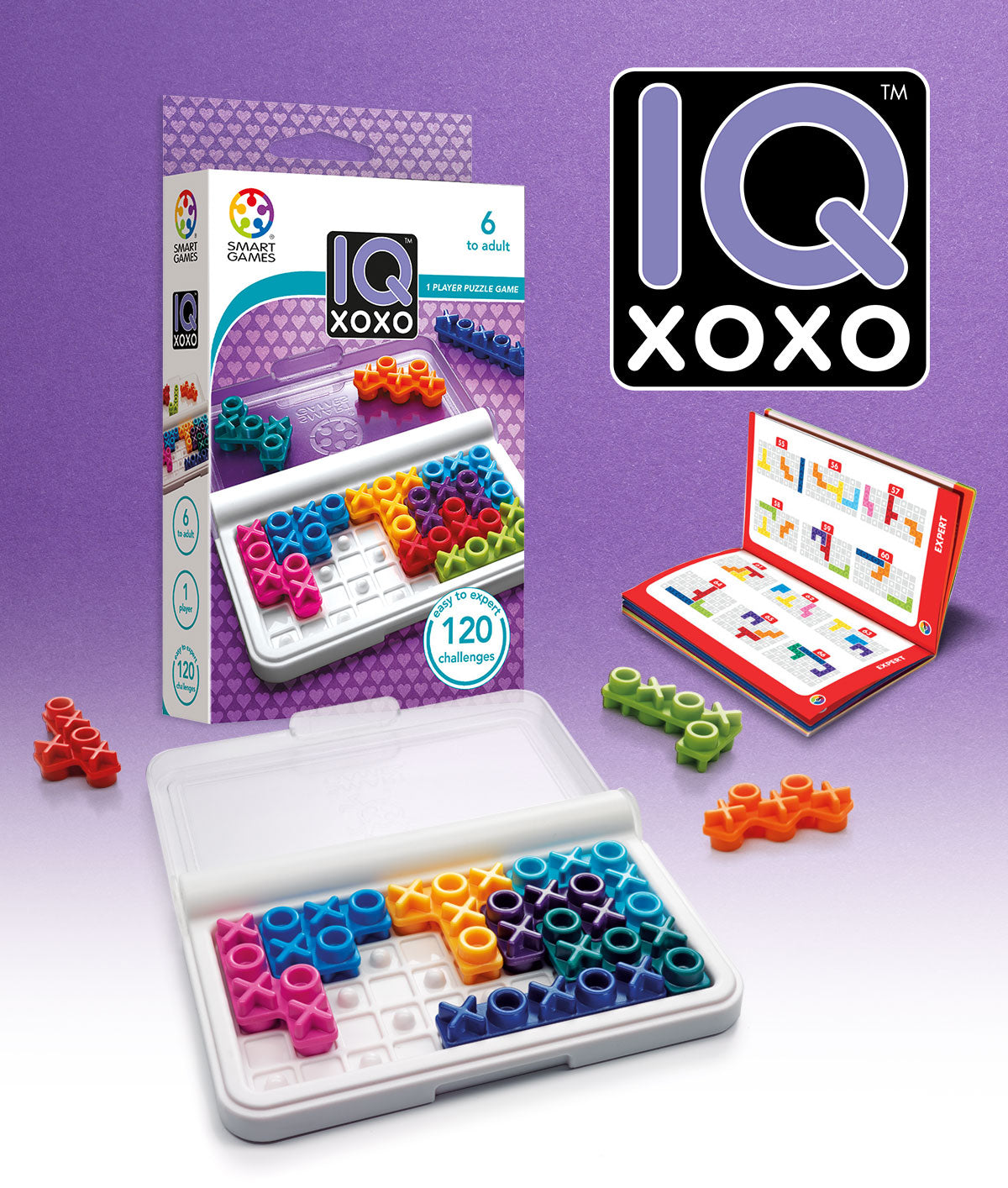 Smart Games IQ XOXO (Age 6+ to Adults)
