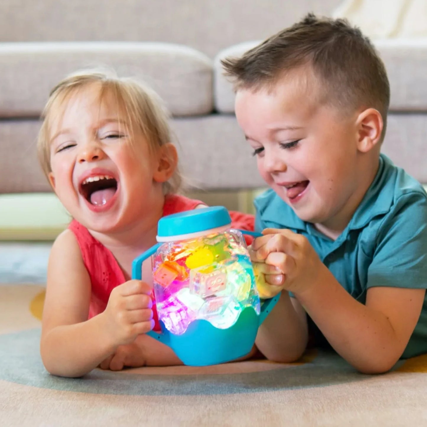 Glo Pals - Sensory Light Up Jar - Green