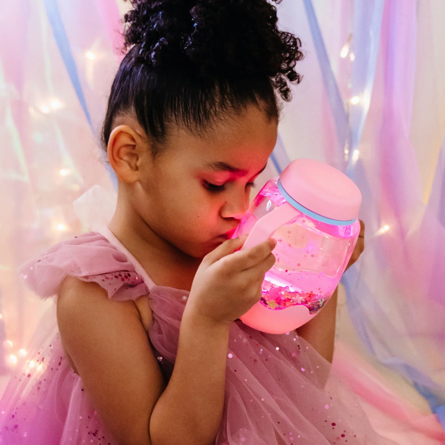 Glo Pals - Sensory Light Up Jar - Green