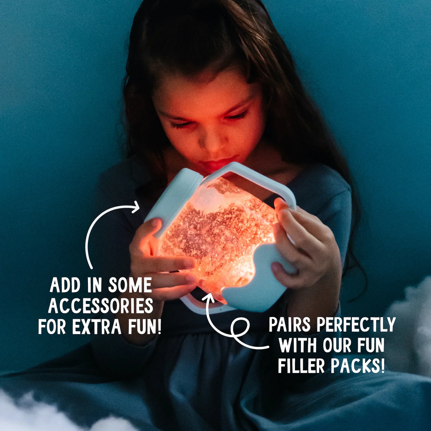 Glo Pals - Sensory Light Up Jar - Green