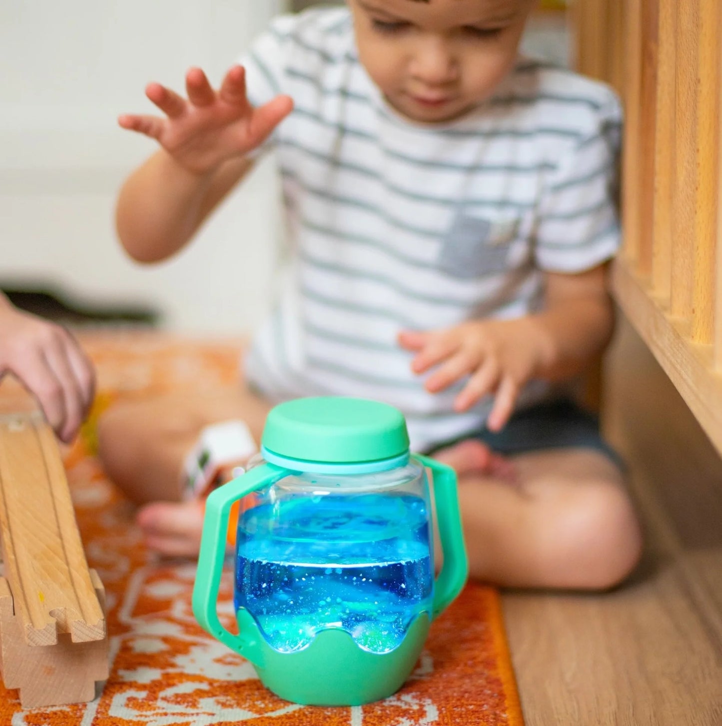 Glo Pals - Sensory Light Up Jar - Green