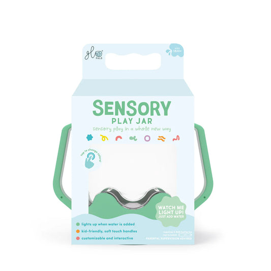Glo Pals - Sensory Light Up Jar - Green