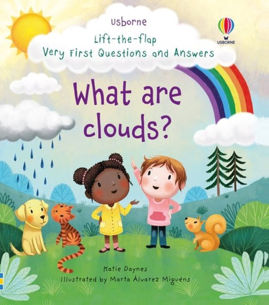 USBORNE Lift-the-Flap Very First Questions and Answers: What are Clouds?