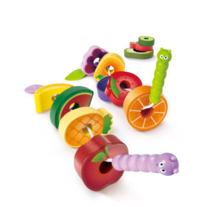 Hape Caterpillar Fruit Feast Playset
