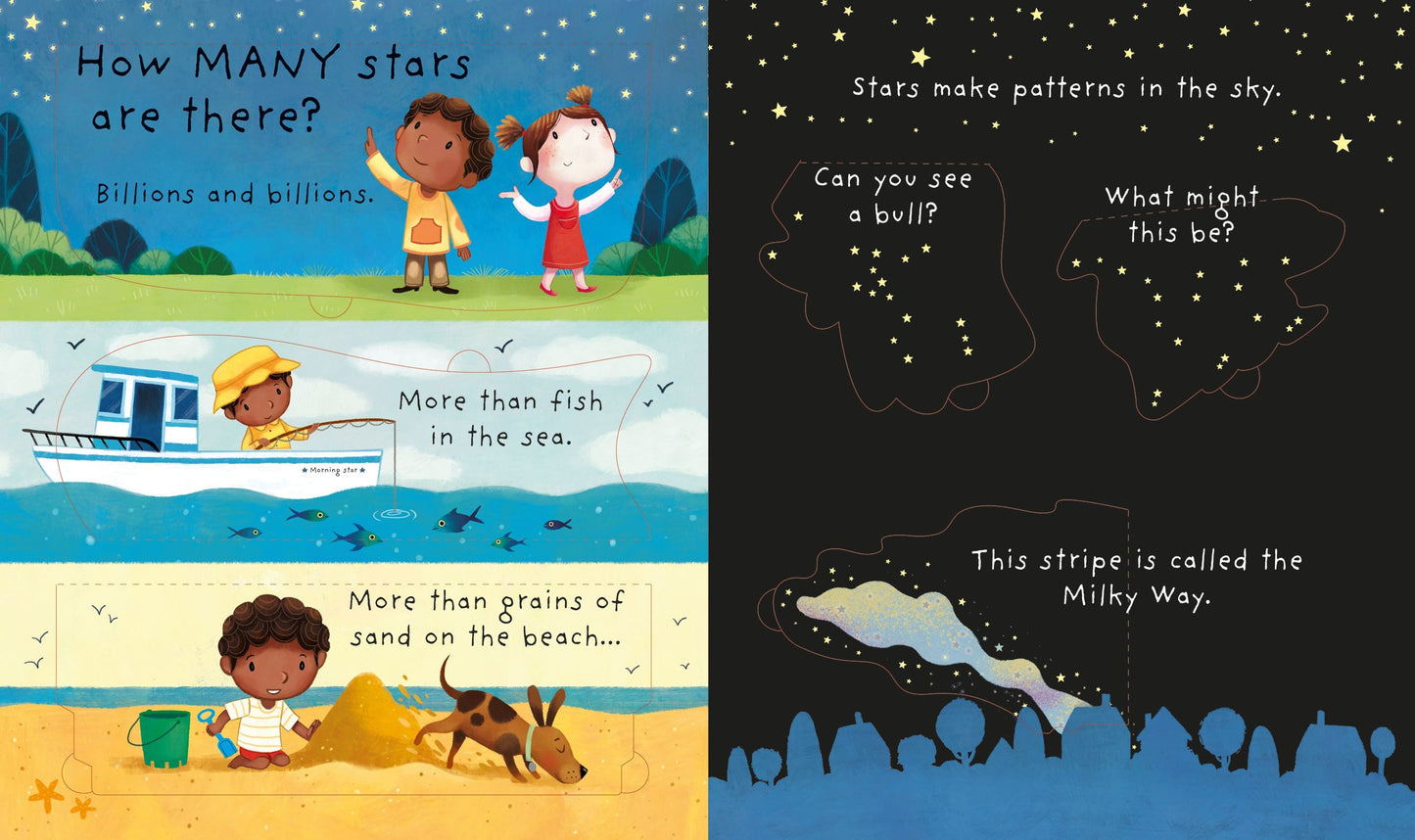 USBORNE Lift-the-Flap Very First Questions and Answers: What are Stars?