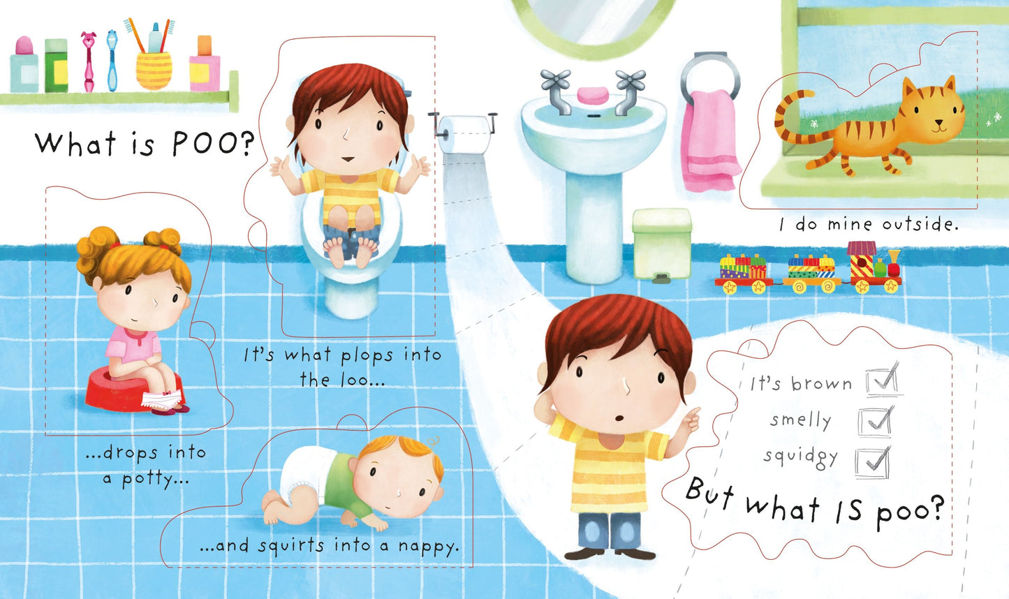 USBORNE Lift-the-Flap Very First Questions and Answers: What is Poop?