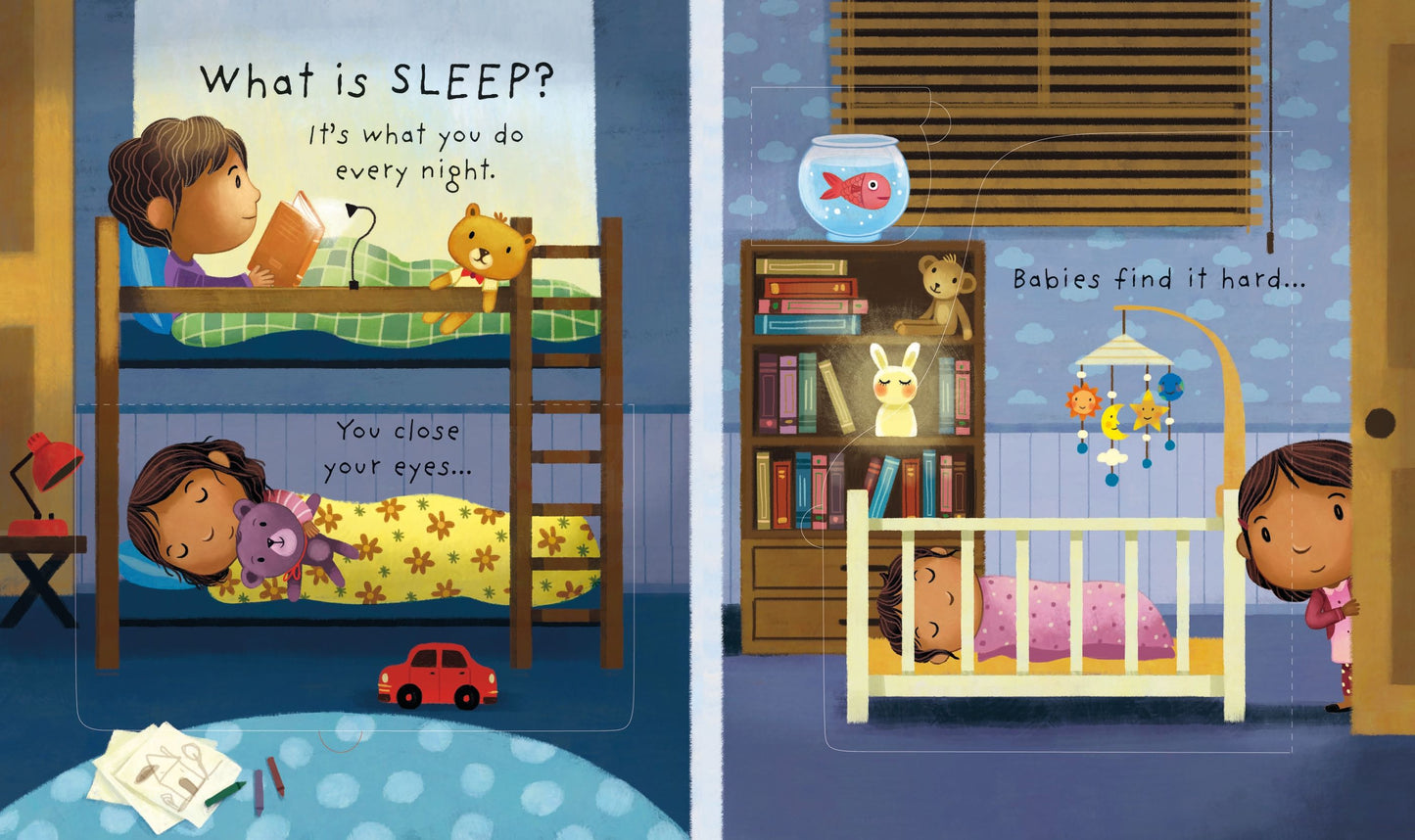USBORNE Lift-the-Flap Very First Questions and Answers: What is Sleep?
