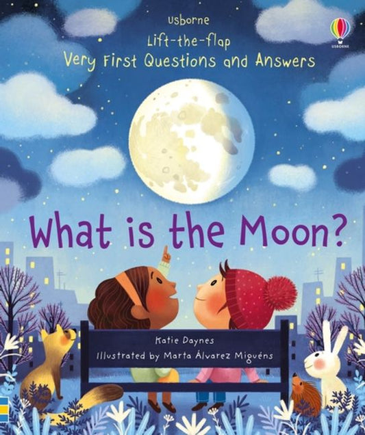 USBORNE Lift-the-Flap Very First Questions and Answers: What is the Moon?
